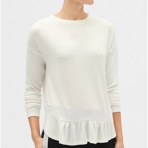 Banana Republic LuxeSpun Ruffle Top